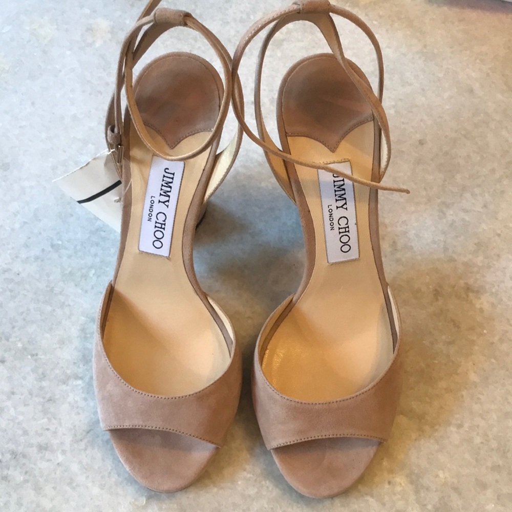 Jimmy choo Miranda 100 suede sandal